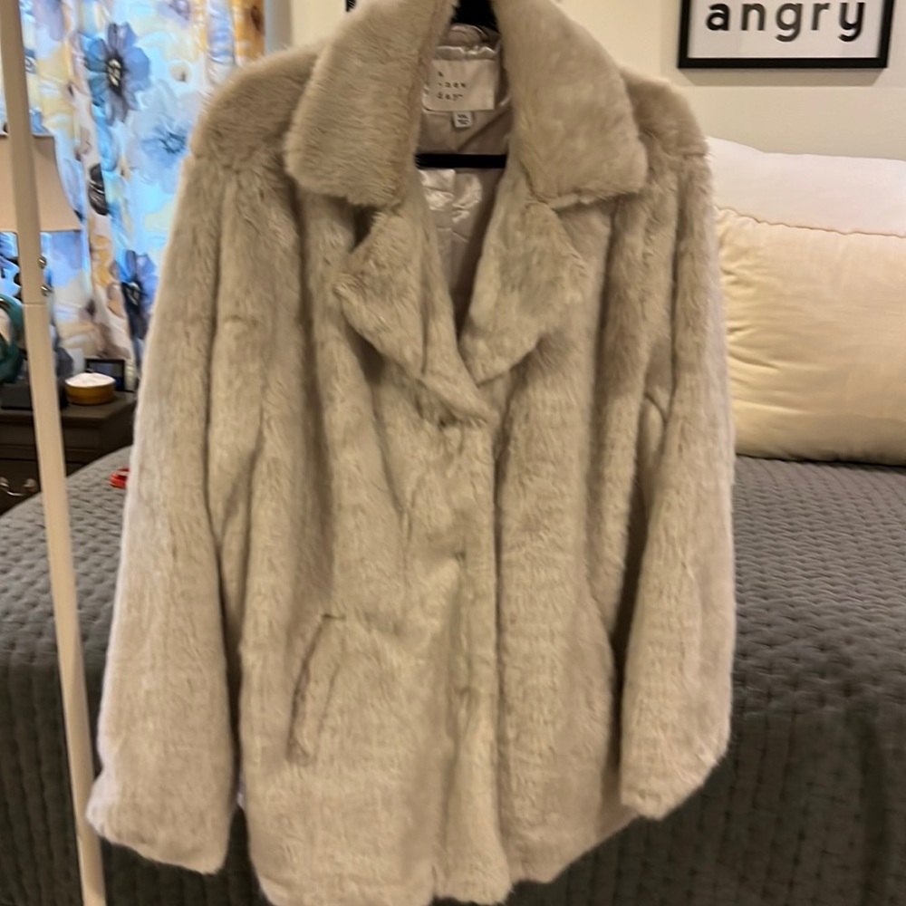 A new day Faux fur jacket